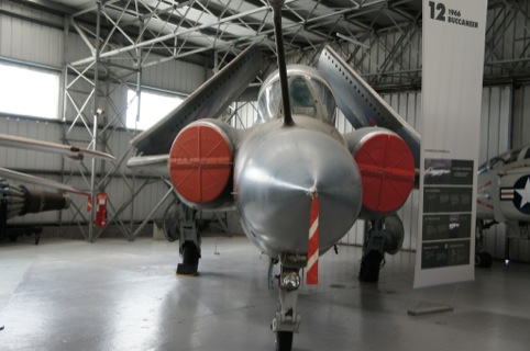 A Blackburn Buccaneer at Scotland's National Museum of Flight