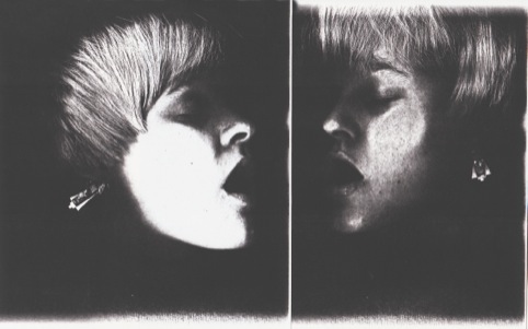 Chel White's photocopied face