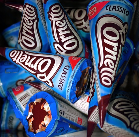 Cornetto designs by Carter Wong