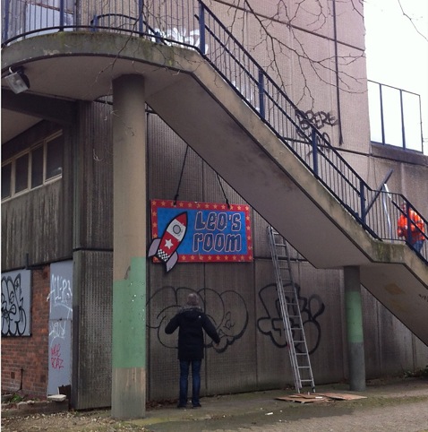 Installing the signs