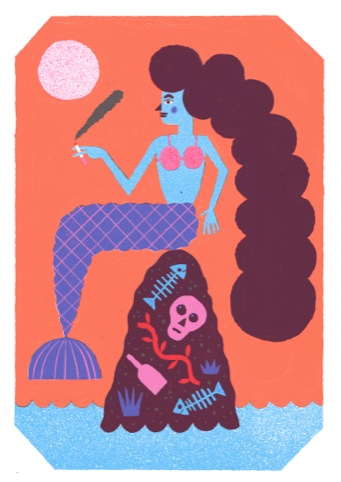 Mermaid, Liam Barrett, member of the Puck Collective