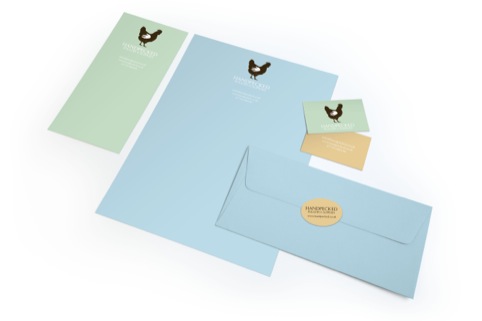 Handpecked stationery