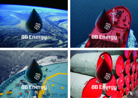 BB Energy identity shown on different backgrounds