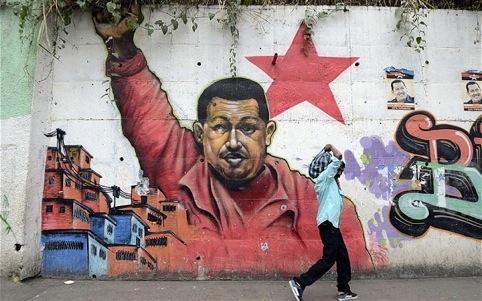 Hugo Chavez mural