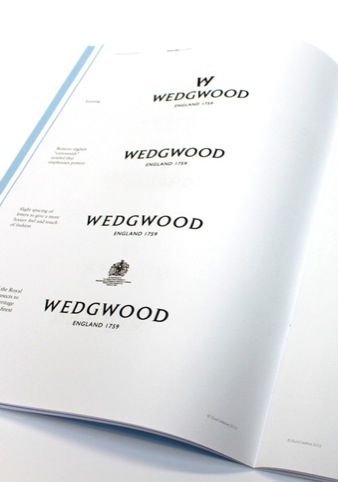 Historical development of the Wedgwood logo