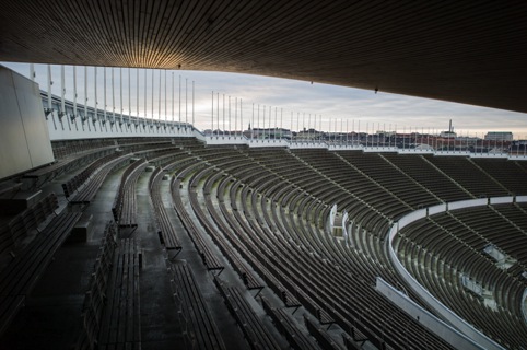 The Olympic stadium in Helsinki