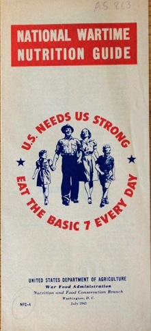 US War Food Administration pamphlet