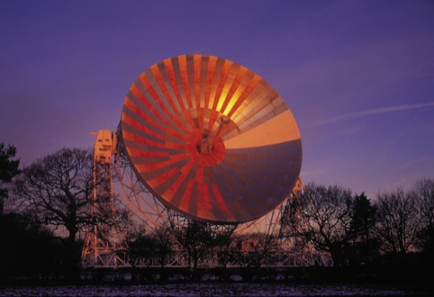 The telescope at Jodrell Bank Observatory which inspired Design Dialogue