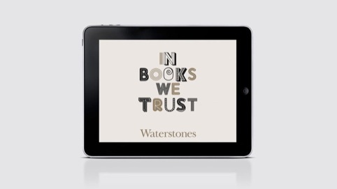Venture Three continues to work for Waterstones