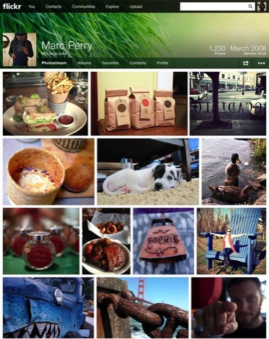 The new Photostream design