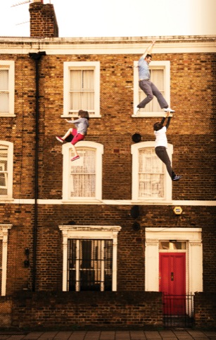 Leandro Erlich, Study for Dalston House installation 2013