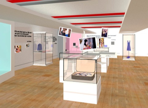 Amy Winehouse Jewish Museum exhibition concept visual