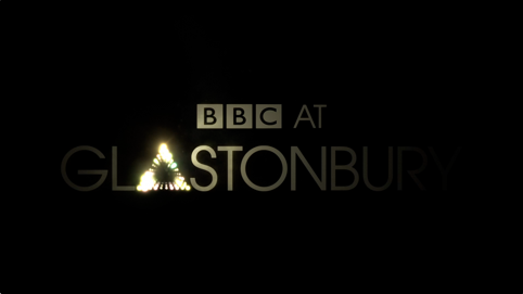 BBC Glasonbury identity building up