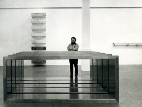 Donald Judd at Whitechapel Gallery, 1970  