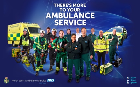 North West Ambulance Service campaign