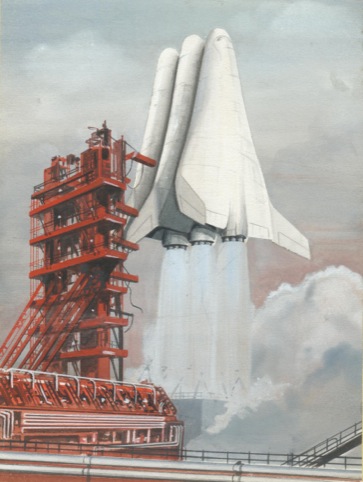 The Mustard hypersonic Space plane, designed in 1964