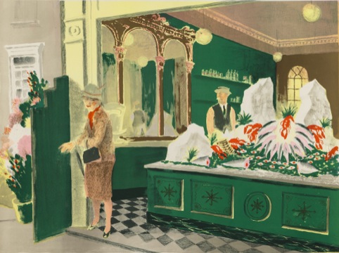 Robin Darwin, The Fishmongers Shop, c.1949-51