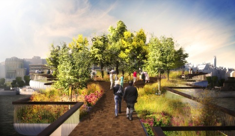 Walkway impression by Thomas Heatherwick Studio