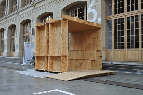 Wikihouse being built