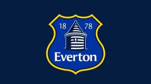 Everton's redesigned club crest, which was designed in-house and will be dropped at the end of the season