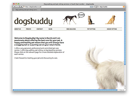 Dogsbuddy website