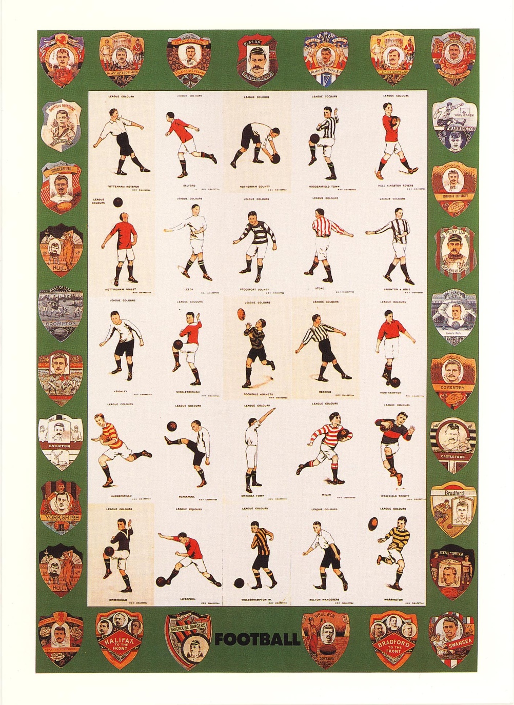 F is For Football by Peter Blake