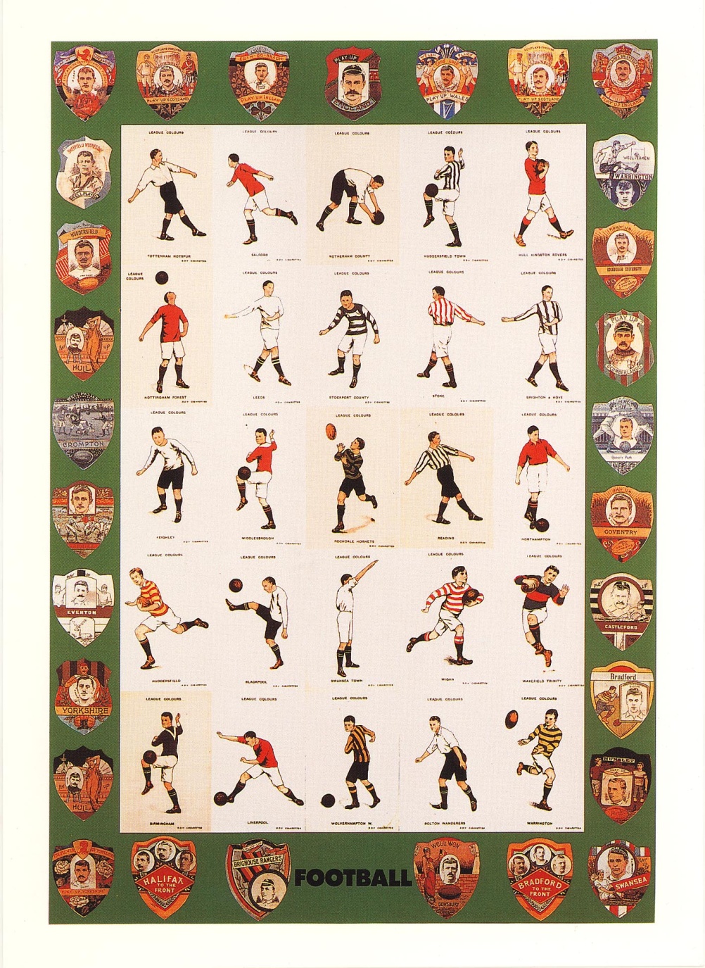 F is For Football by Peter Blake 