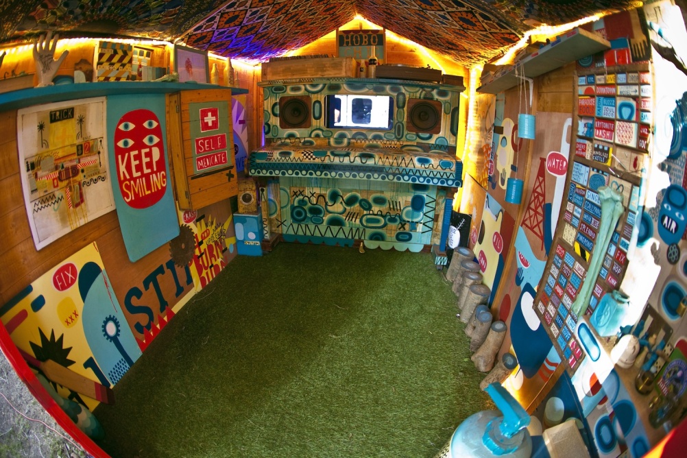 From the shed interior. Image: Arlen Figgis