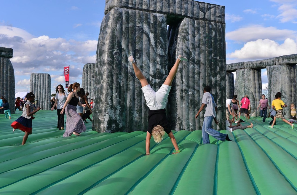 Bottoms up: Jeremy Deller's Sacrilege installation 