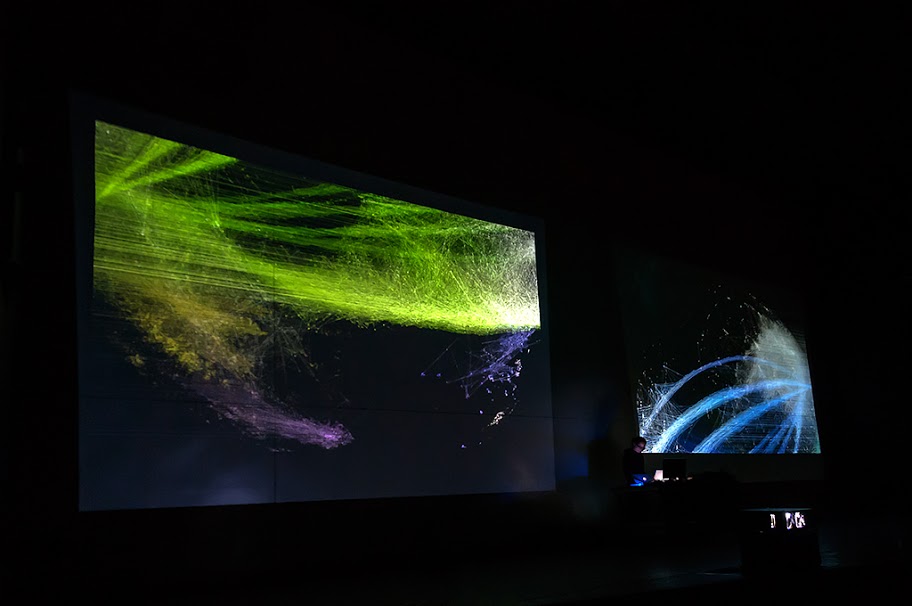 Ryoichi Kurokawa live at TodaysArt festival, Den Haag 2012