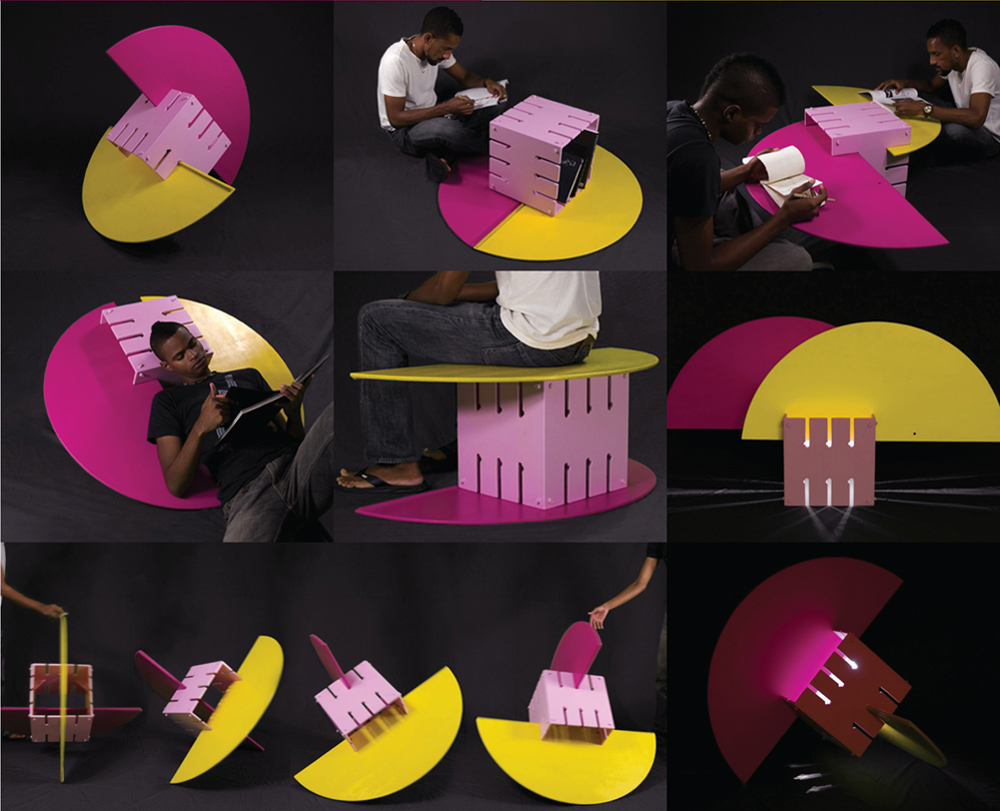 Verb multifunctional sculpture/furniture