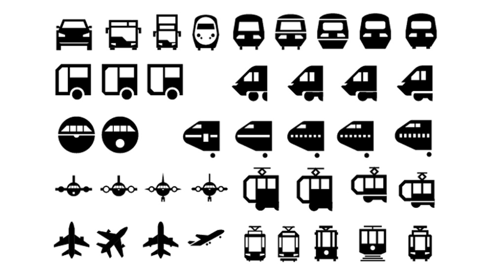 Development of the Travel icons