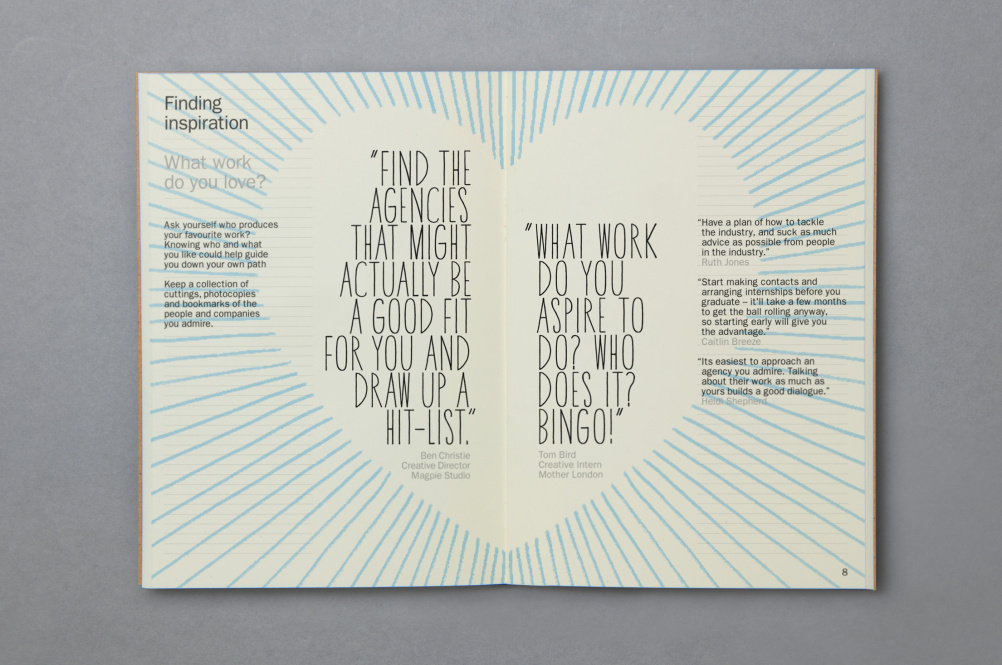The Creative Notebook for D&AD by Alphabetical