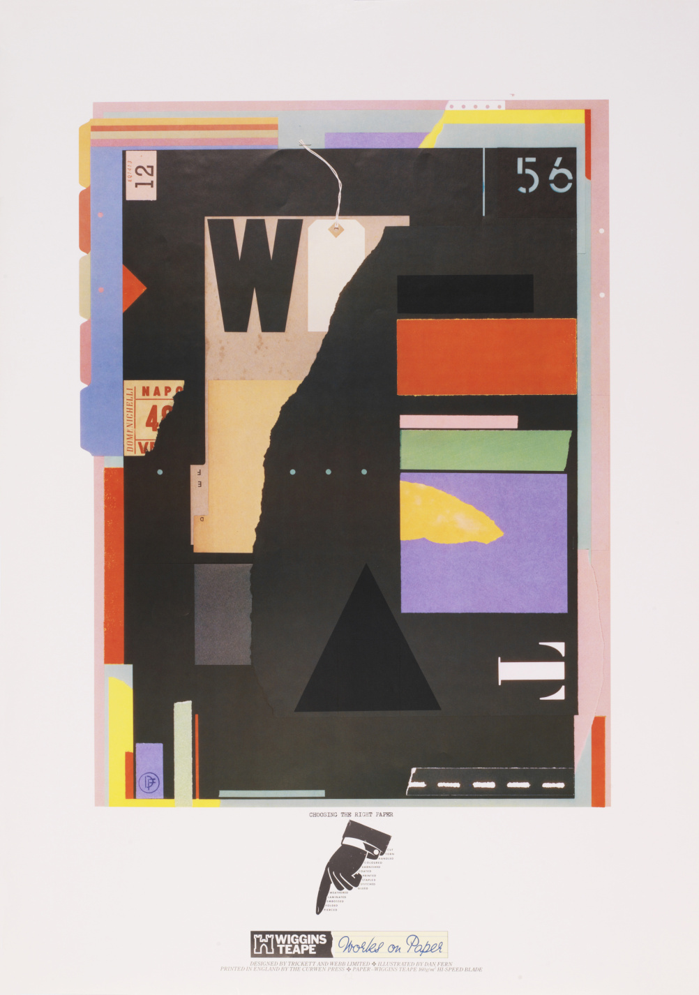 By Trickett & Webb for Wiggins and Teape 1982