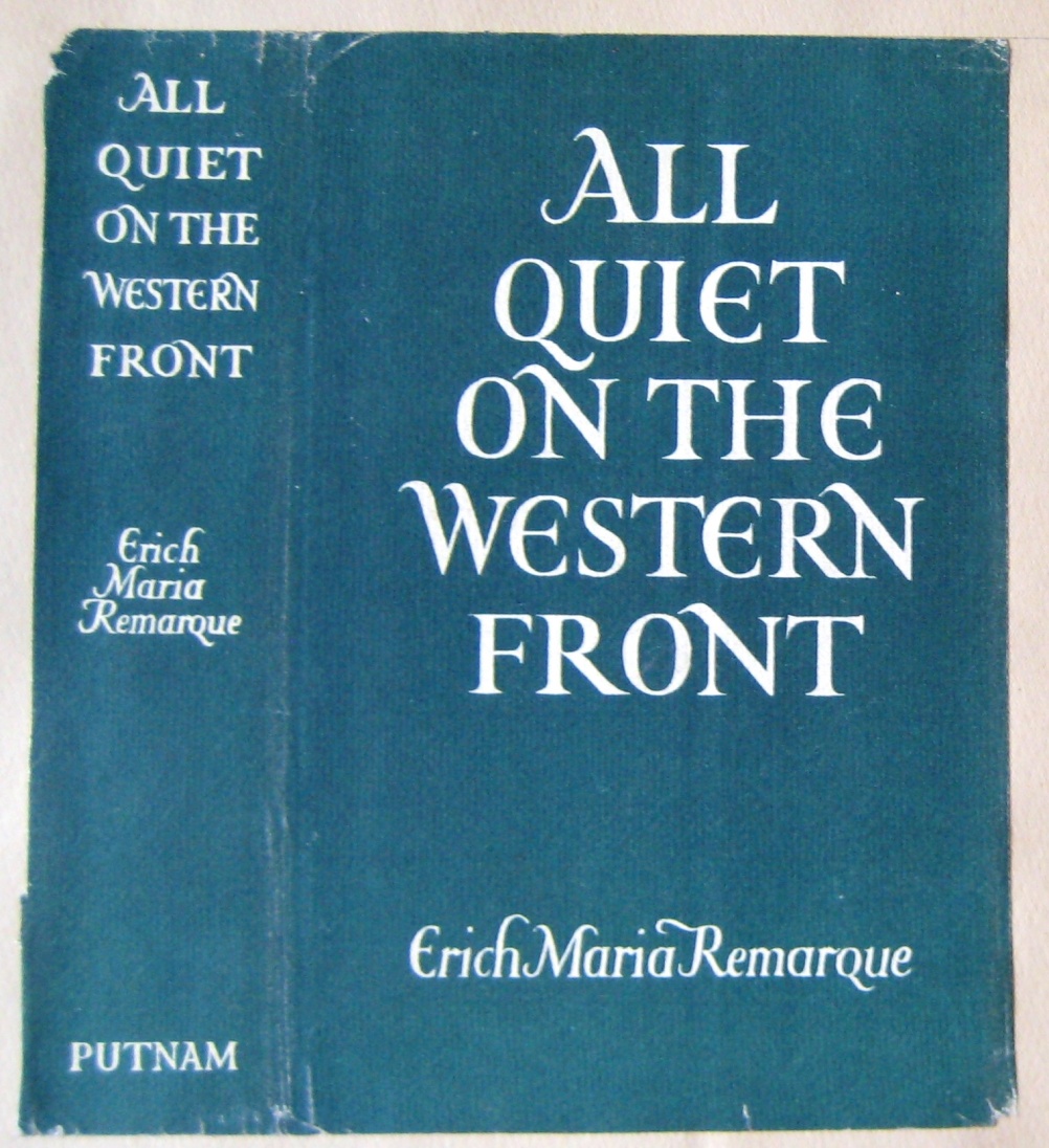 All Quiet on the Western Front 1st English translation (1929)