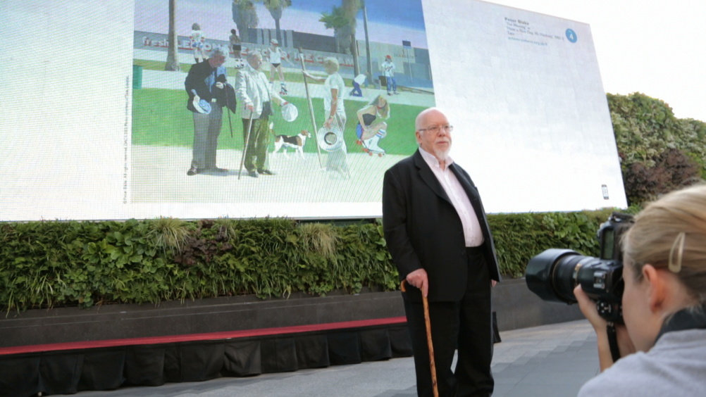 Artist Sir Peter Blake at the launch of the initiative