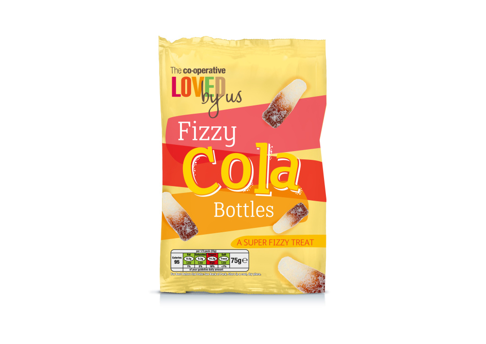 Cola bottle sweets