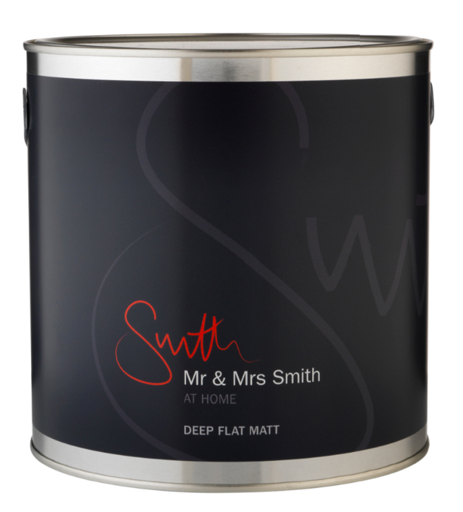 Mr and Mrs Smith At Home paint.