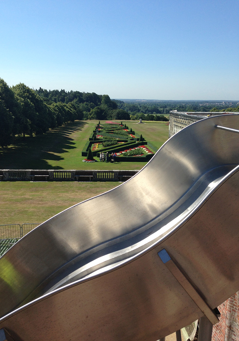 The view from the slide