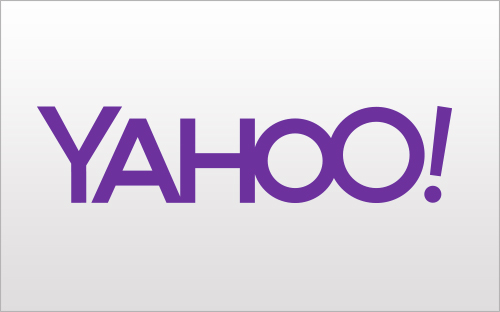 Yahoo's day one logo iteration