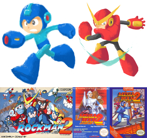 Megaman 2 artwork