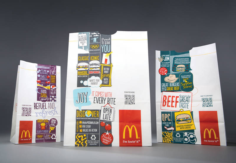 McDonald's packaging by Boxer 