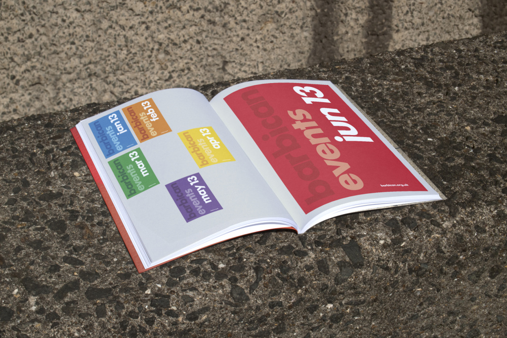 Barbican branding by North