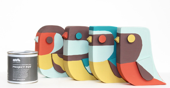 Birds by Matt Sewell at Mini Moderns Remix