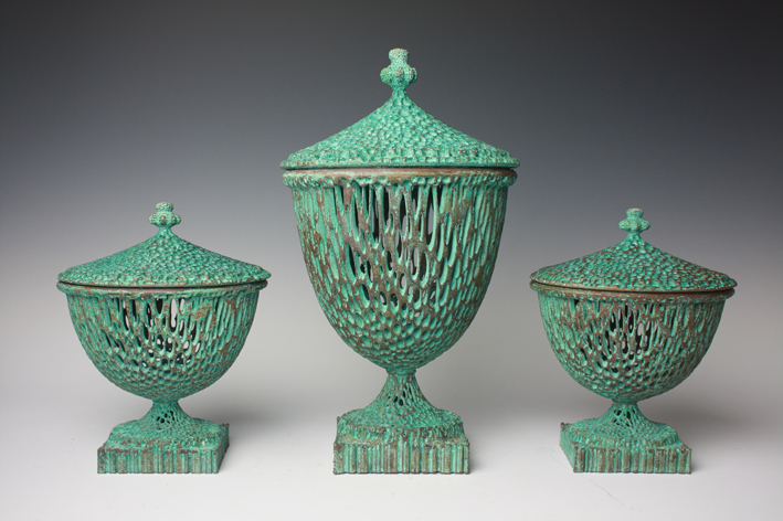 Wedgwoodn't Garniture, Michael Eden, 2012