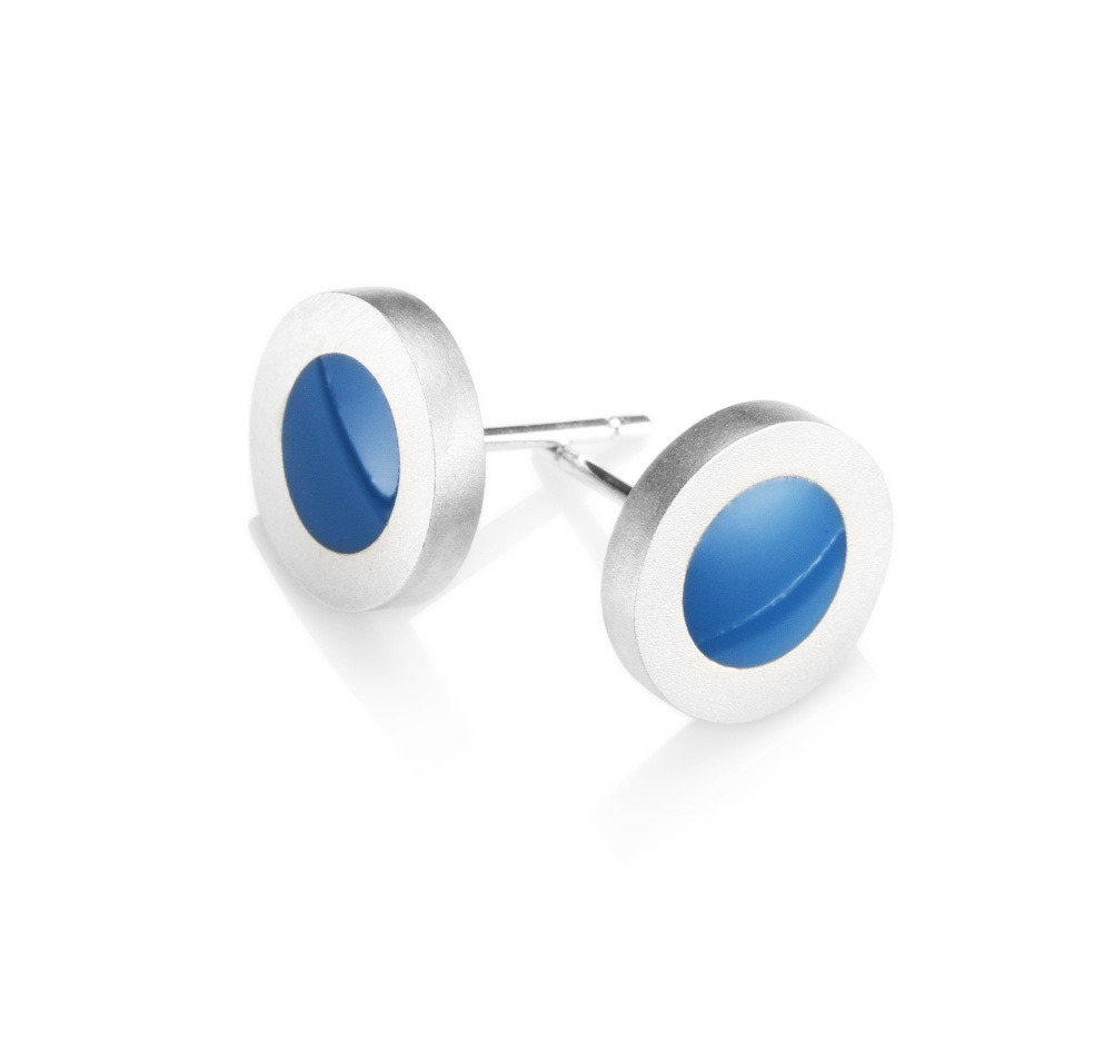 Mike Dempsey Happy stud earrings for Eiger