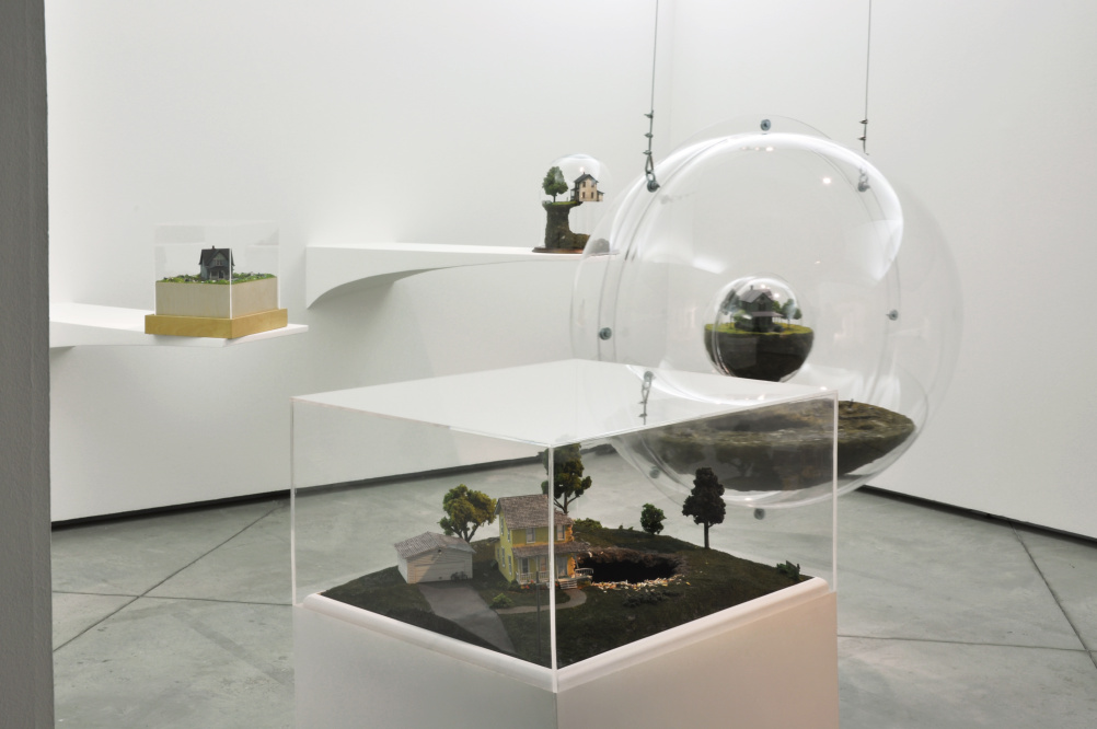 Thomas Doyle installation image from Palazzo Strozzi, 2012