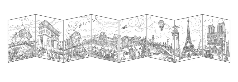 Tomislav Tomic, A Walk Through Paris spread