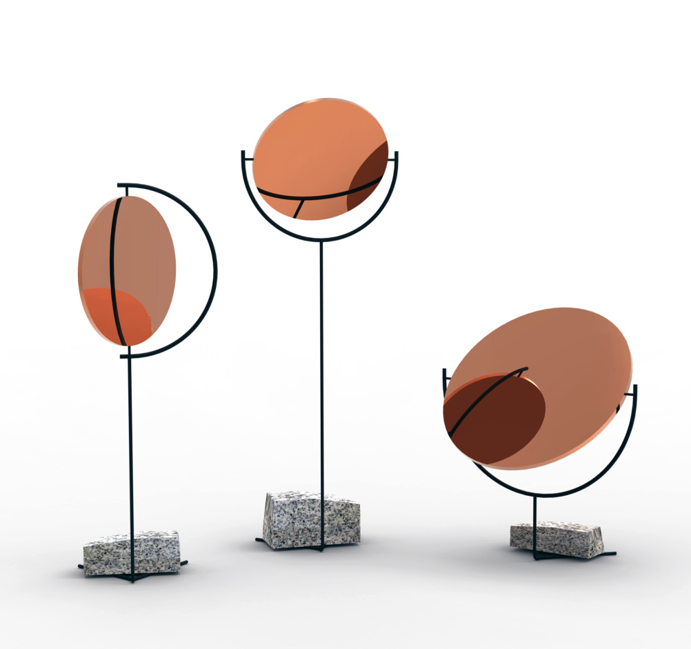 ‘Copper Mirror Series’ by Hunting and Narud, 2013. 