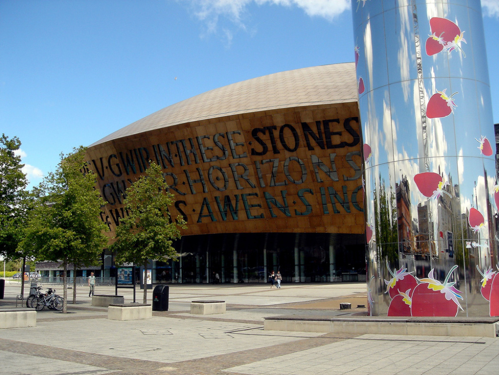 The Cardiff Millennium Centre, venue for the Service Design Global Conference